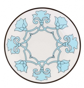 Pinto Paris Jaipur Dessert Plate - Aqua